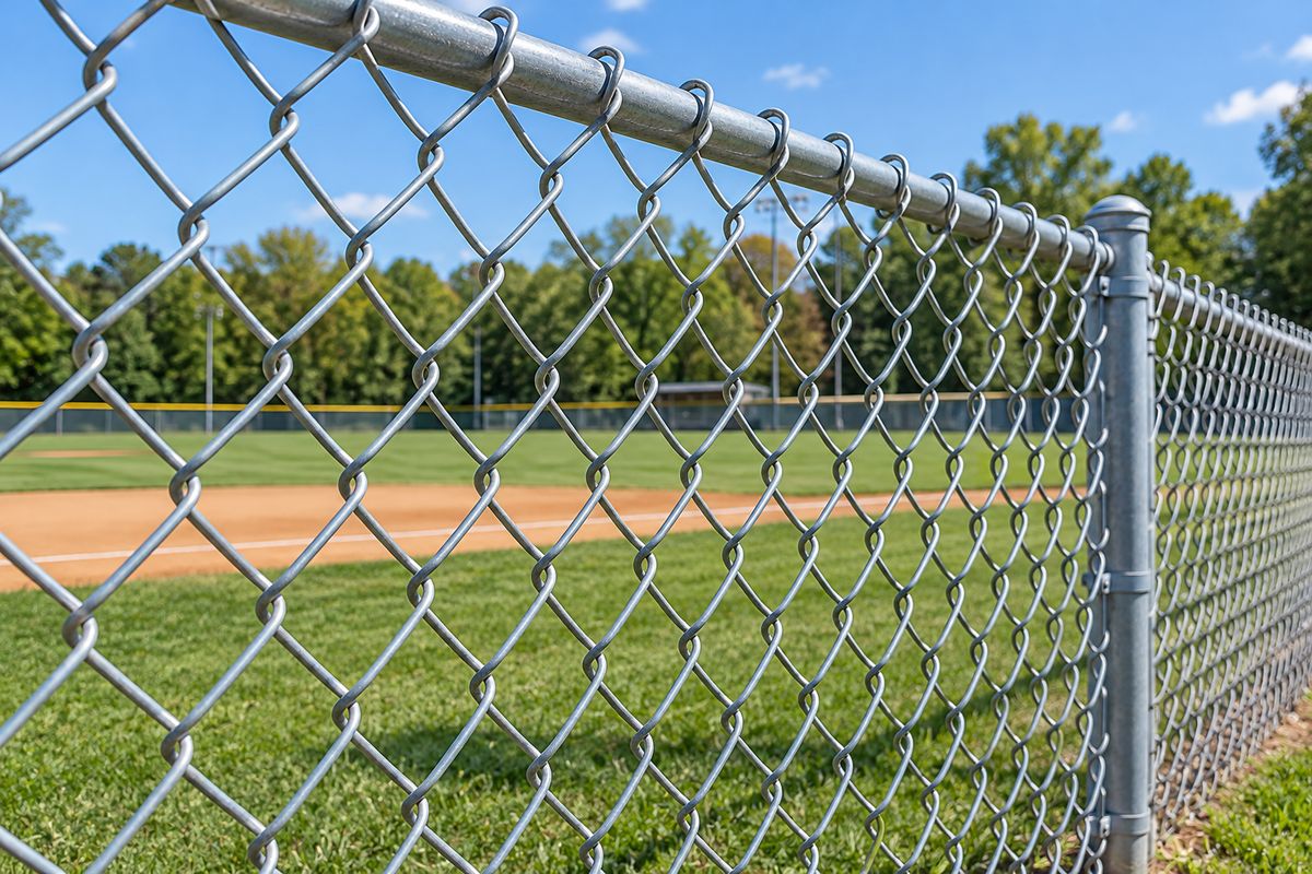 Chain link fence